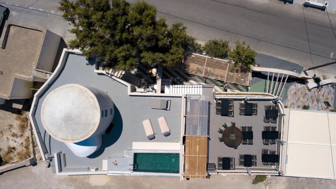 Lami Traditional Windmill - With Private Pool And Jacuzzi Pyrgos Kallistis Exterior foto